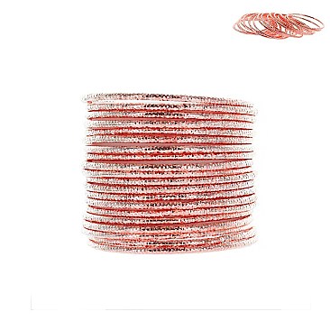 DIAMOND CUT BANGLE SET