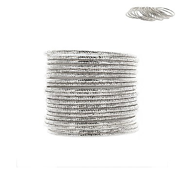 DIAMOND CUT BANGLE SET