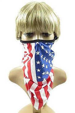 PACK OF 12 CLASSIC ASSORTED COLOR AMERICAN FLAG