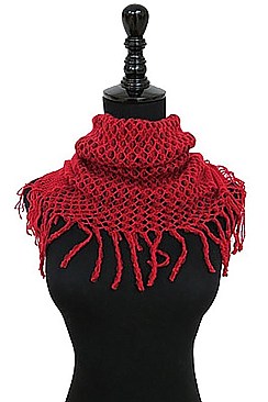 Pack of (12 pieces) Fashionable Tunnel Scarves FMSCF2178