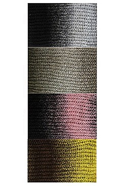 Pack of 12 (pieces) Assorted Two Tone Knitted Infinity Scarves FM-SCF714