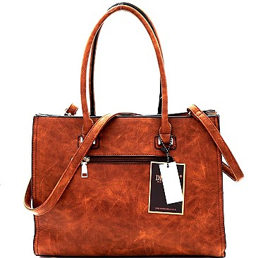 Multi-colored Accordion Side Structured Satchel MH-SD7075