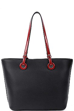 NICOLE LEE 3 PC SET SHOPPER BAG & CROSS BODY