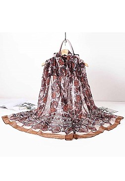 Pack of 12 Lovely Assorted Lightweight Fashion Scarf