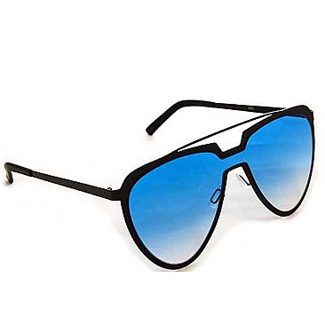 Modern Aviator Retro Pop Sunglasses - Pack of 12 Pieces