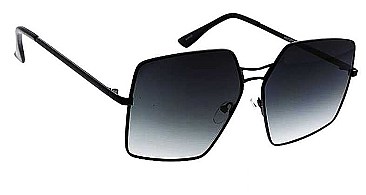 PACK OF 12 GEOMETRIC DOUBLE BRIDGE SUNGLASSES