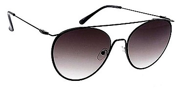 PACK OF 12 	METAL LARGE BROW LINE VINTAGE SUNGLASSE