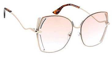 PACK OF 12 DIAMOND CUT OUT VINTAGE SUNGLASSES