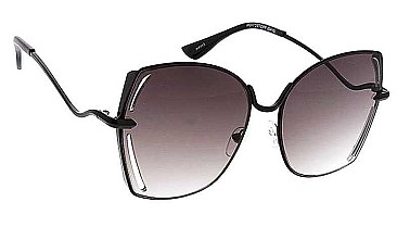 PACK OF 12 DIAMOND CUT OUT VINTAGE SUNGLASSES