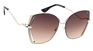 PACK OF 12 DIAMOND CUT OUT VINTAGE SUNGLASSES
