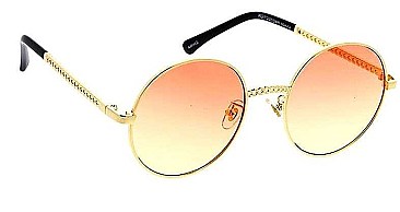 PACK OF 12 ROUND CHAIN FRAME SUNGLASSES