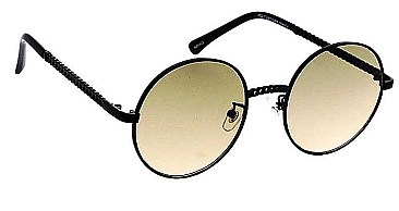 PACK OF 12 ROUND CHAIN FRAME SUNGLASSES