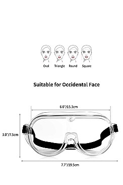 SAFE LAB PROTECTIVE GOGGLE GLASSES