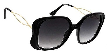PACK OF 12 POLYCARBONATE STYLISH LARGE BUTTERFLY FRAME SUNGLASSES