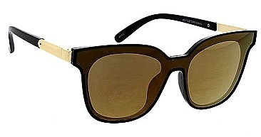 PACK OF 12 LARGE SHIELD FRAME SUNGLASSES