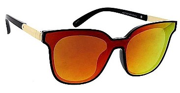 PACK OF 12 LARGE SHIELD FRAME SUNGLASSES