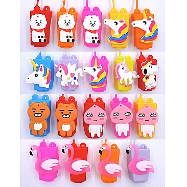 Set of 20 Jelly Candy 30ml Hand Sanitizer Holder