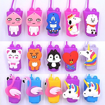 Set of 20 Jelly Candy 30ml Hand Sanitizer Holder