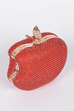 Trendy Apple Shaped Box Clutch LA-PPC6099