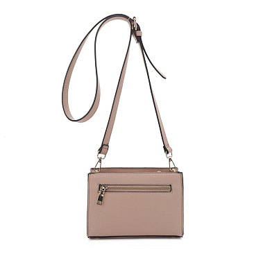 Trim Accent Crossbody Bag