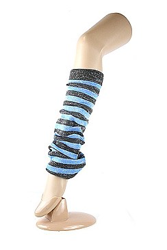 Pack of Assorted Glittery Fashion Leg Warmer FM-SLW3050AS