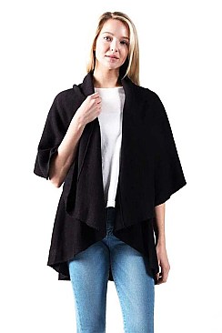 BASIC SHAWL VEST