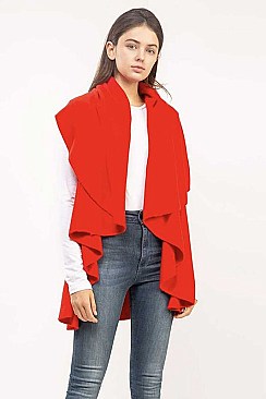 BASIC SHAWL VEST