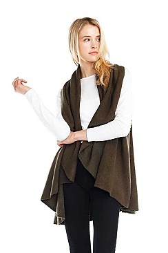 BASIC SHAWL VEST