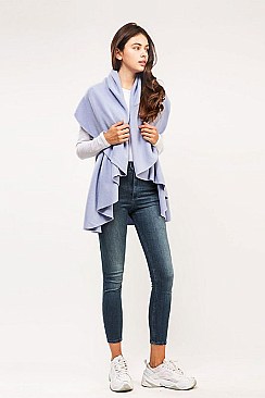 BASIC SHAWL VEST
