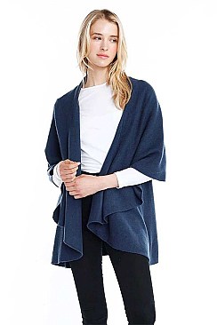BASIC SHAWL VEST