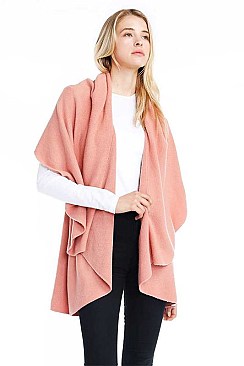BASIC SHAWL VEST