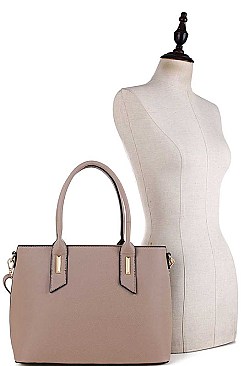 3IN1FASHIONABLE AND TRENDY DESIGNER SATCHEL SET WITH LONG STRAP  JYSM-19459-SET
