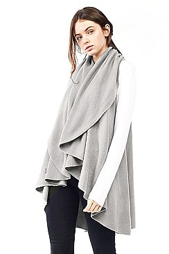 BASIC SHAWL VEST