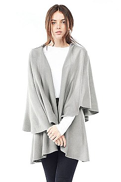 BASIC SHAWL VEST