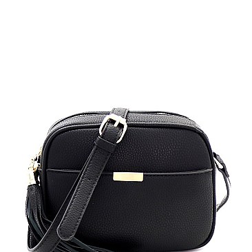 Tassel Cross Body Camera Bag