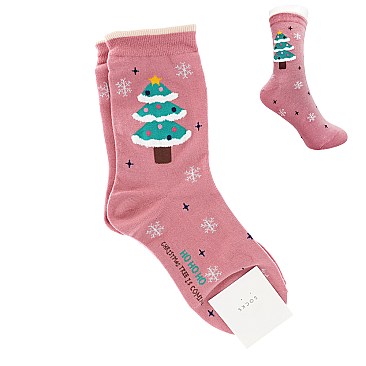 CHRISTMAS THEMED STOCKING STUFFER NOVELTY SOCKS