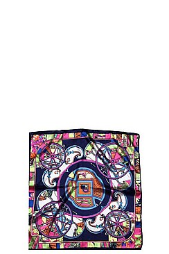 Vibrant Multi-Colored Neckerchief