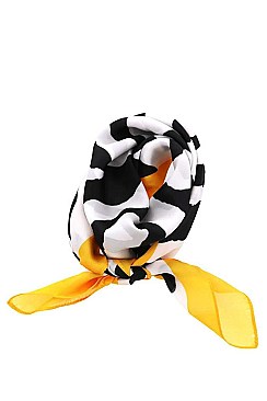 STYLISH ZEBRA PRINTED BANDANA