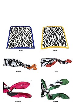 STYLISH ZEBRA PRINTED BANDANA