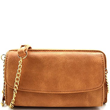 Smartphone Compartment Wallet Cross Body