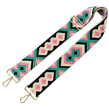 Replaceable TRIBAL Pattern Guitar Crossbody Bag Strap