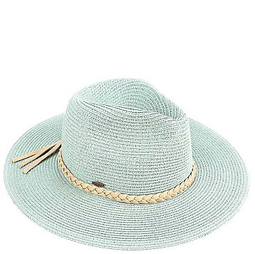 Posh Wide Brim Straw Hat