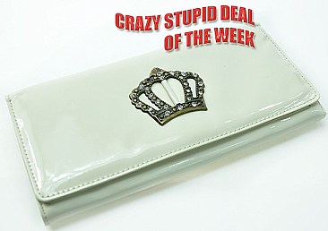 Crown Wrist  Rhinestone Wallet - CRAZY DEAL