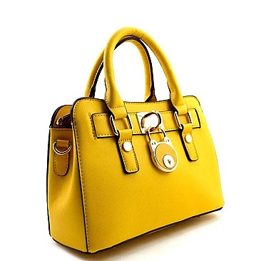 Padlock 2 Way Small Size Satchel