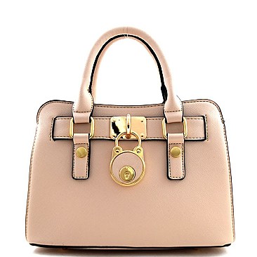 Padlock 2 Way Small Size Satchel