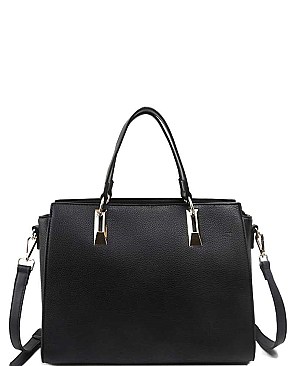 MODERN STYLISH SMOOTH SATCHEL WITH LONG STRAP JYT-2464