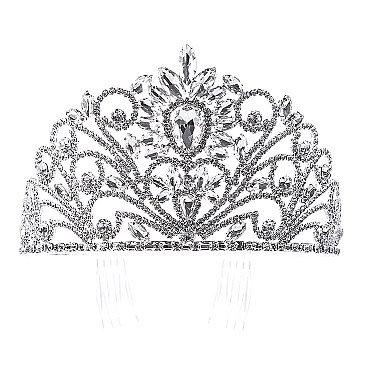 ELEGANT RHINESTONE BIG CROWN