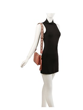 Small Guitar Strap Crossbody Leather Purse