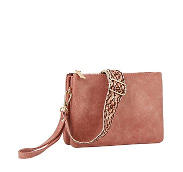 Small Guitar Strap Crossbody Leather Purse
