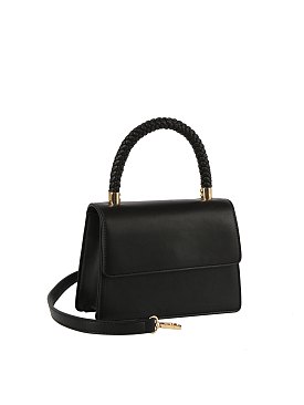 Braided Top handle Satchel